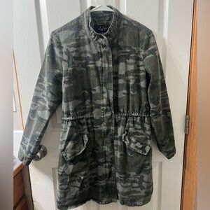 Boutique Long Camo Jacket XS